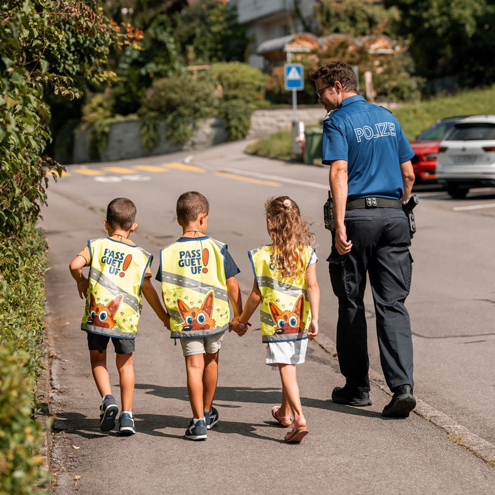 Livraison des gilets fluorescents pour enfants dans le canton de Lucerne à partir de 2025