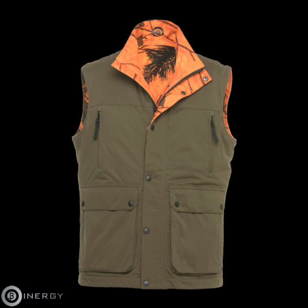 Binergy Hunting Gilet réversible unisexe Hunting-Khaki